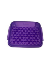 Wilton Decorating Tip Organizer Case Holds 55 Standard-Sized Tips Purple 9"x 7"