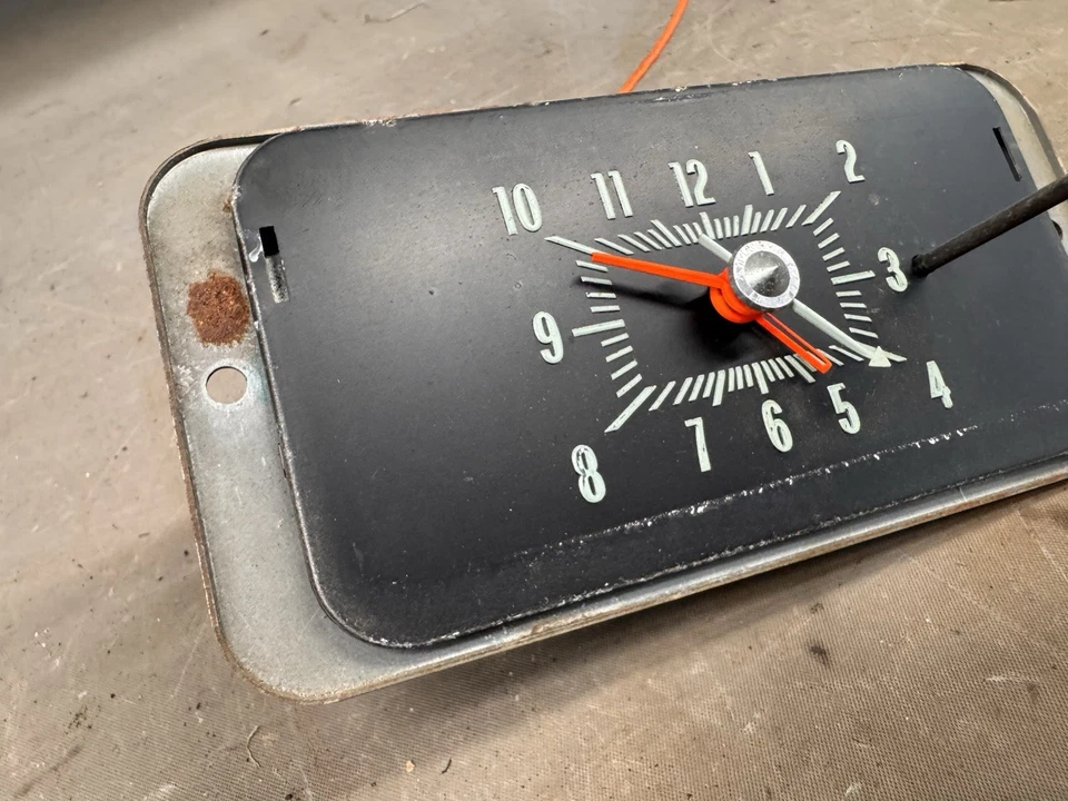 Chevy Impala Caprice BelAir 1969 1970 reloj tablero calibre placa de ajuste Biscayne OEM Foto 2 de 4