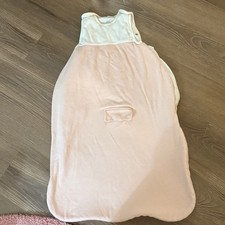 Mori Clever Year Round Sleep Sack 0.5 TOG pink stripes - 2m-2T