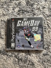 NFL GameDay 99 (Sony PlayStation 1, 1998) Complete - Case Damaged