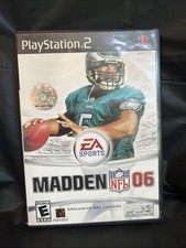 Madden NFL 06 2006 PS2 Complete w/Manual CIB Tested and Working! Free Shipping!