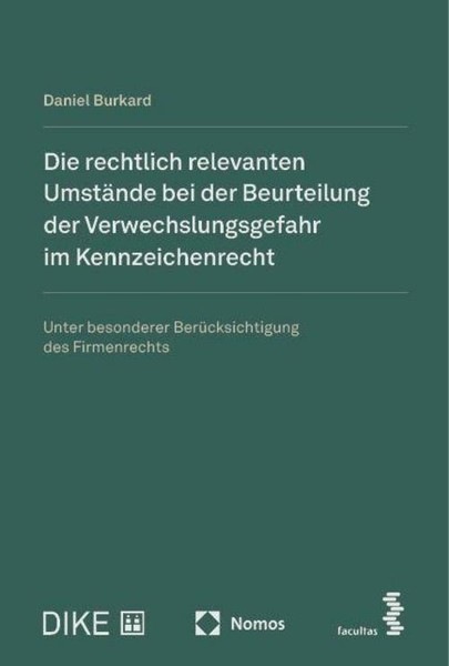 Die Rechtlich Relevanten UmstäNde Bei Der Beurteilung Der Verwechslungsgefa ...-image