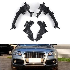 Headlight Mount Support Retainer Plate Bracket Kit For Audi Q5 2009 2010-2012