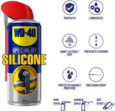 WD-40 Specialist High Performance Silicone Lubricant with Smart Straw 400 ml 24.55 per litre