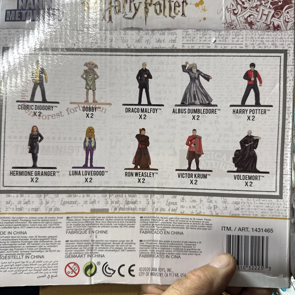 Harry Potter Mundo Mágico Misterio Bolso Minifiguras, Paquete de 20 Nano Figuras de Metal Nuevo Foto 3 de 4