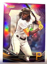 2022 Bowman's Best Purple Refractor #36 Oneil Cruz /250 RC Rookie Pirates