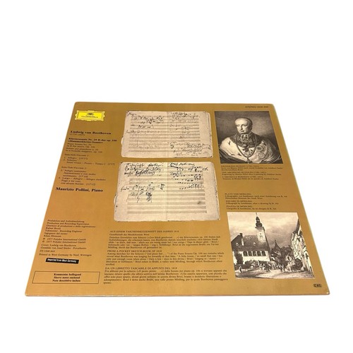 DG 2530 869 Beethoven Piano Sonata No 29 op 106 Hammerklavier Pollini LP - Bild 6 von 6