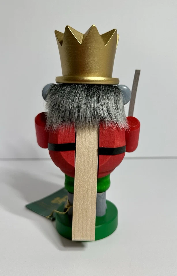 NEW Original Erzgebirge - Richard Glässer Nutcracker 7.5” “KING w/Sword” - Image 3 of 4