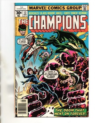 Champions Vol. 1 # 13 - 15 Marvel Comics Mantlo Byrne 1977 VF+