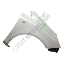 2012 VAUXHALL CORSA WING OFFSIDE RIGHT 10U GLACIER WHITE 93189644 93189644