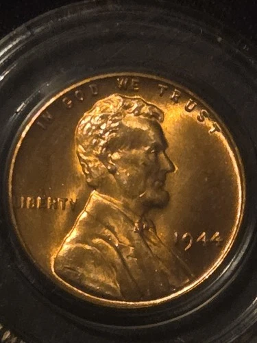 1944 Red Lincoln Wheat Cent BU Gem