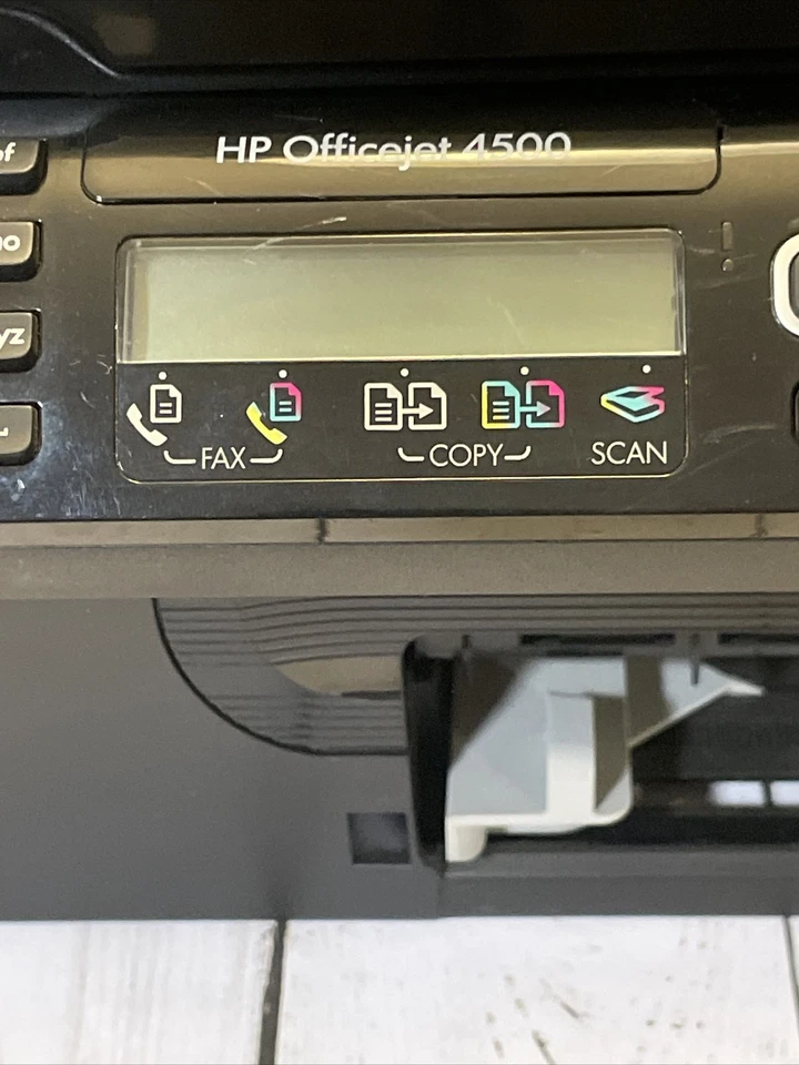 HP OfficeJet 4500 All-In-One Inkjet Printer. Untested. Powers On Needs Ink. - Image 2 of 4
