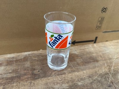 FANTA GLAS, VINTAGE, 1 STÜCK, COOL, TOP, EINWANDFREI, SELTEN