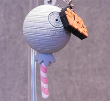 Star Wars Halloween NEW* Death Star Lollipop Clip * Blind Bag Key Chain Monogram