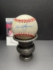 Hank Bauer - Signed Brown OAL Baseball - JSA Authenticated (AY19194)