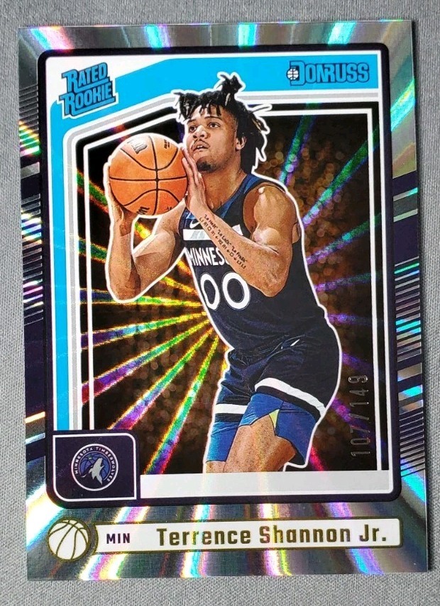 2024-25 Panini Donruss - Rated Rookie Terrence Shannon Jr. #226 Holo Laser /149