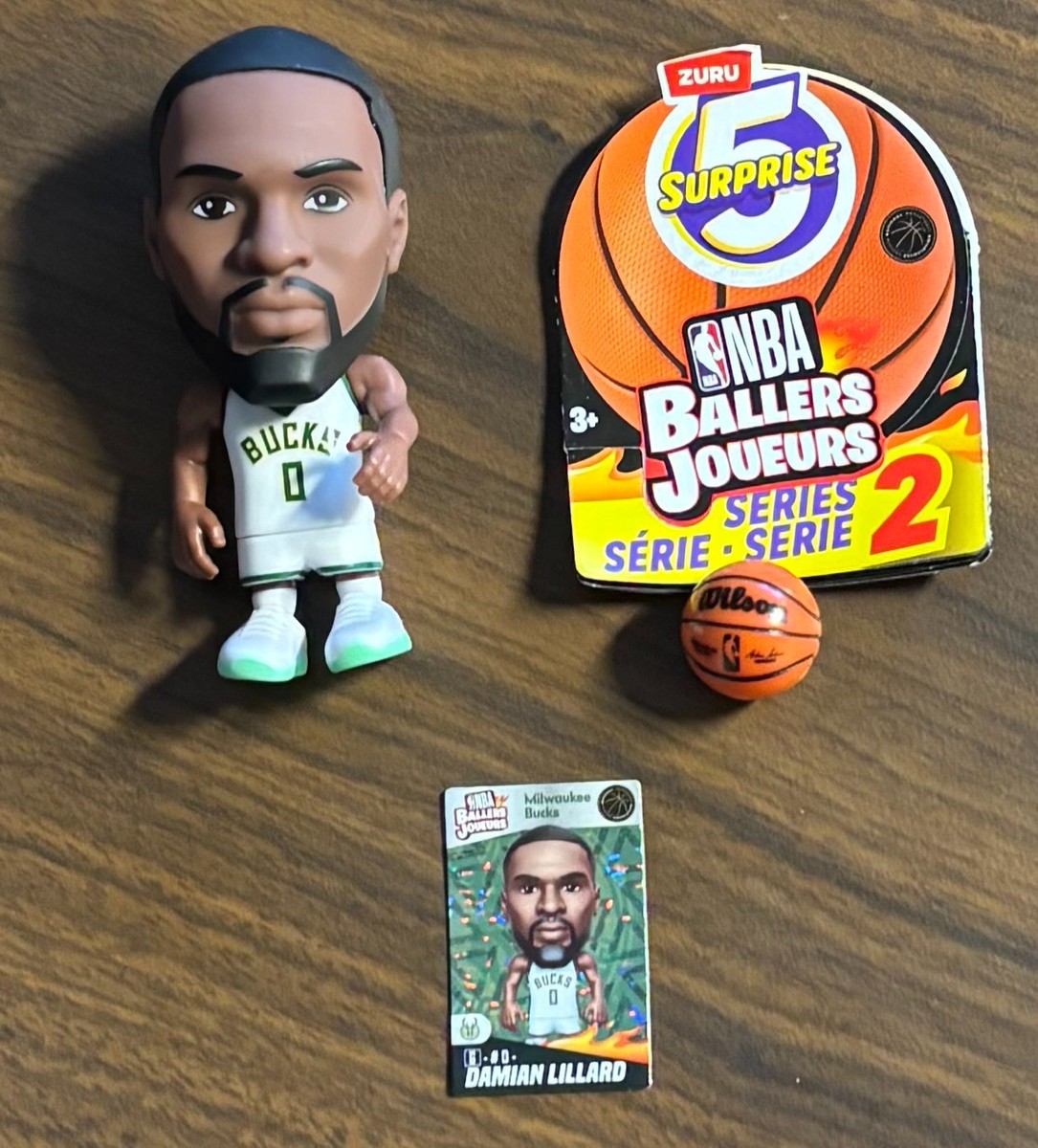 Zuru 5 Surprise NBA Ballers Series 1 & 2 ~ You Pick Player + Field