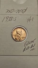 wheat penny 1938S RED BU 1938-S LINCOLN CENT LOT#1 UNC SHARP  RED LUSTER