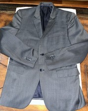 Theory Men s Navy 2 Button Single Vent Blazer 40R Wool/Poly