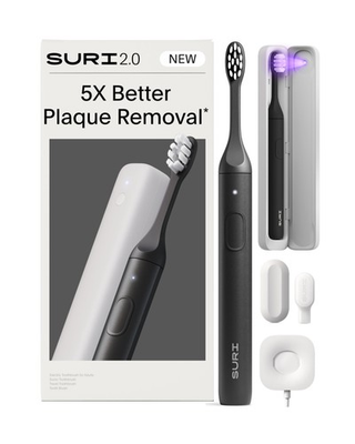 #ad SURI 2.0 New Sonic Electric Toothbrush with Pressure Sensor amp; UV Cleaning Tra... $175.02