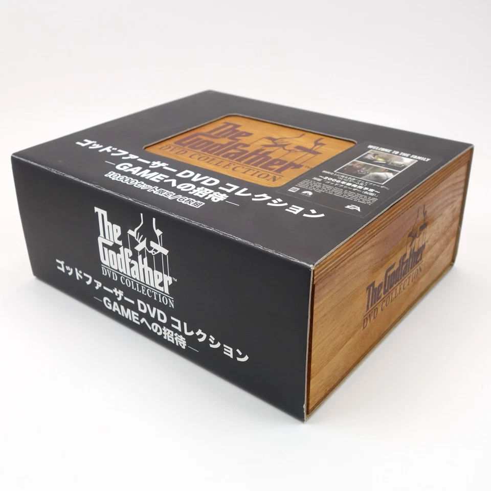 The Godfather DVD Collection Japan Limited Wooden Box Set • 10,000 Made • CIB - Image 3 of 4