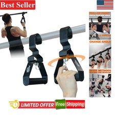 Pull Up Handles Adjustable 12 Angles for Lat Pulldown Row Fitness Equipment 2...