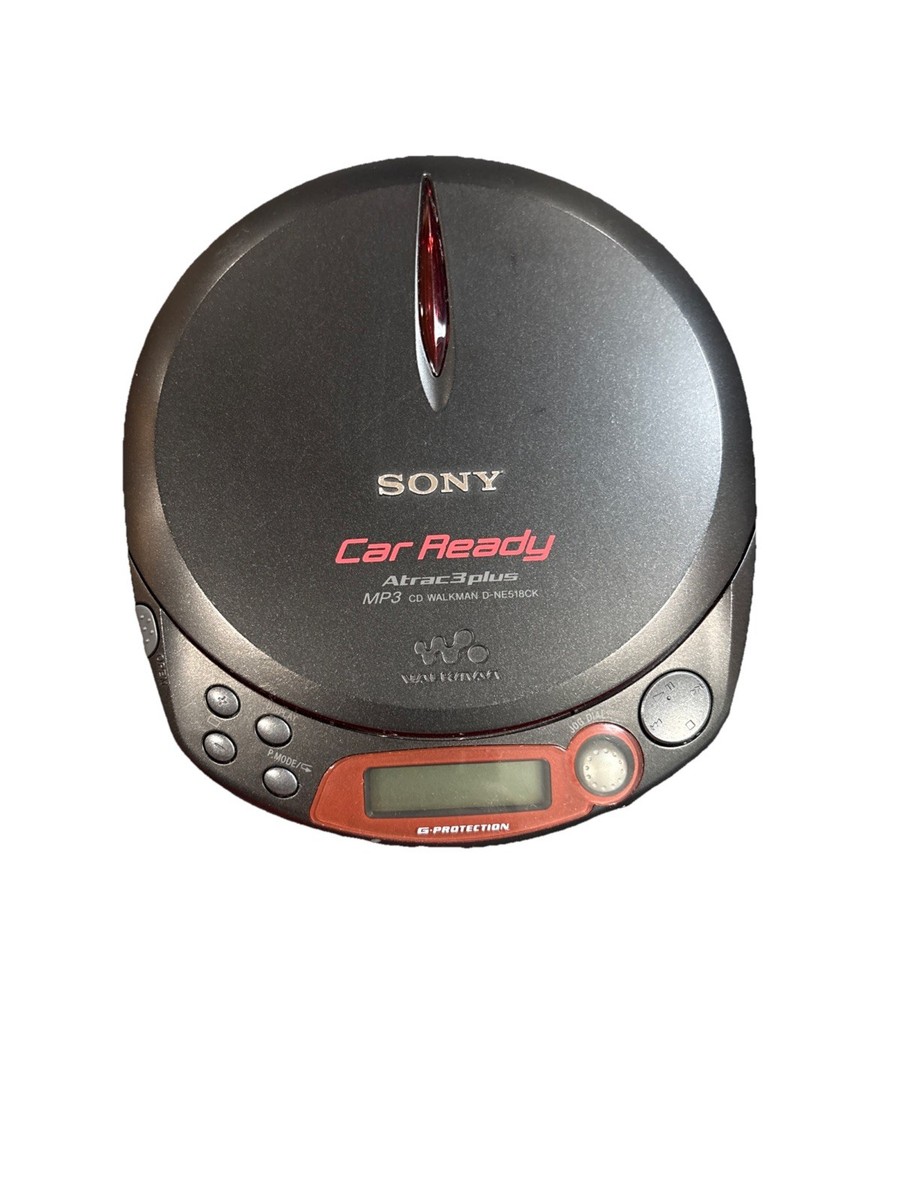 Sony D-NE518CK Atrac3plus CD MP3 Walkman Discman Tested WORKS | eBay