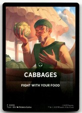 Cabbages Theme Card #39 (NM) Avatar: The Last Airbender TLA Magic MTG