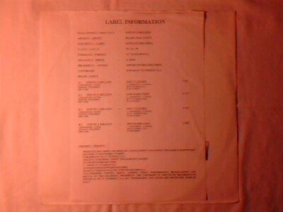 BLASE' feat. NATTY One in a million 12'' TEST PRESSING RARISSIMO VERY RARE!!!