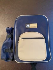 Blue WALKABOUT Picnic Backpack Picnic Set For Two
