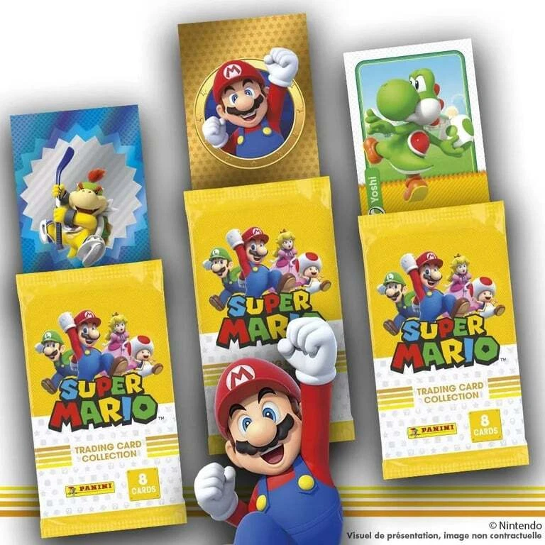 Carte Panini SUPER MARIO Trading Cards 1 - 252 Sélection à choisir