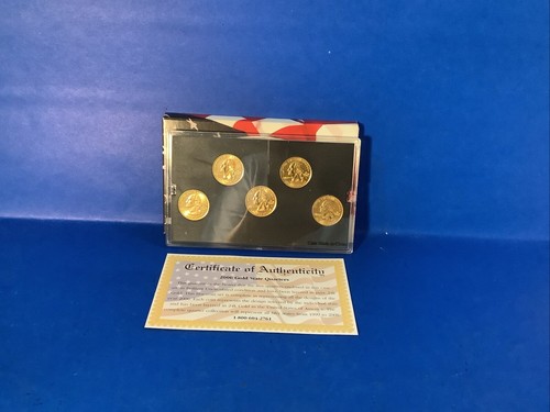 24K Gold Plated U.S. Presidential Collection Coin Collection Lot Of 8 Sets W/COA - Picture 13 of 13