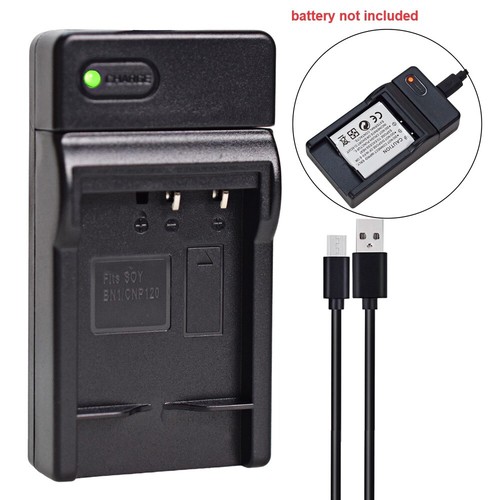 USB Battery Charger for Sony NP-BN1 Cyber-shot DSC-WX9 DSC-WX7 DSC-WX70 DSC-WX80 - Picture 2 of 8