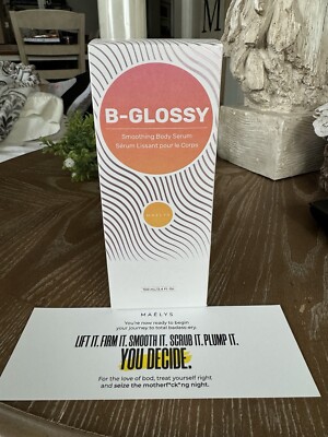 MAËLYS B-GLOSSY Smoothing Body Serum New in Package