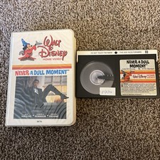 Disney Never a dull moment Beta Tape Movie 1980's Betamax Vintage