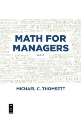 Math For Managers