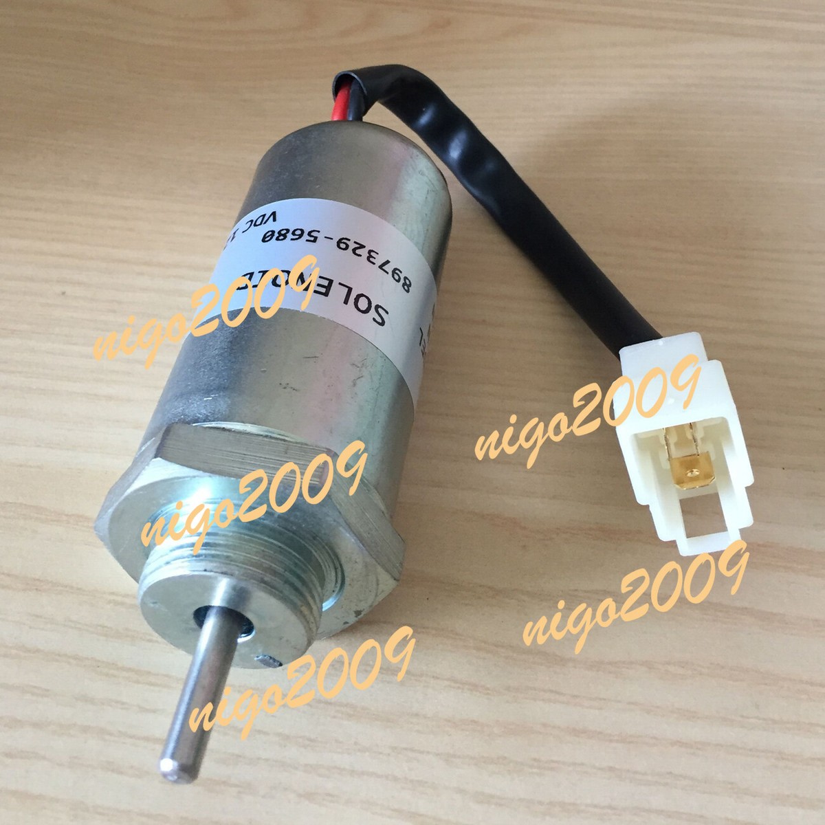 12V Solenoid Valve Fit for Hitachi Mini Excavator EX50U ZX55UR