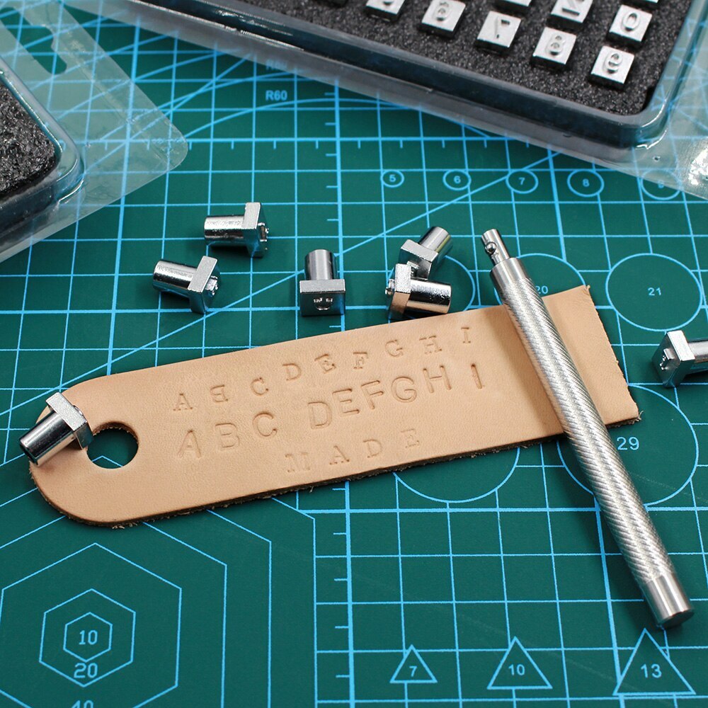 Leather Stamp Letter Set Leather Metal Letter and Number Punch DIY Craft