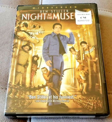 *New/Sealed* Night at the Museum DVD 2007 WideScreen Ben Stiller ...