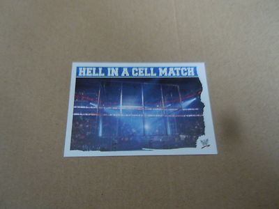 Attax Mayen 2010 Blue Slam Catch Card - Hell In A Cell Match
