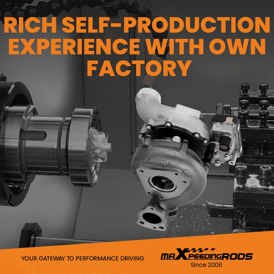 Turbo for Jeep Grand Cherokee 3.0L Benz E320 ML320 R320 OM642 Diesel 2008 2009 - Изображение 3 из 4