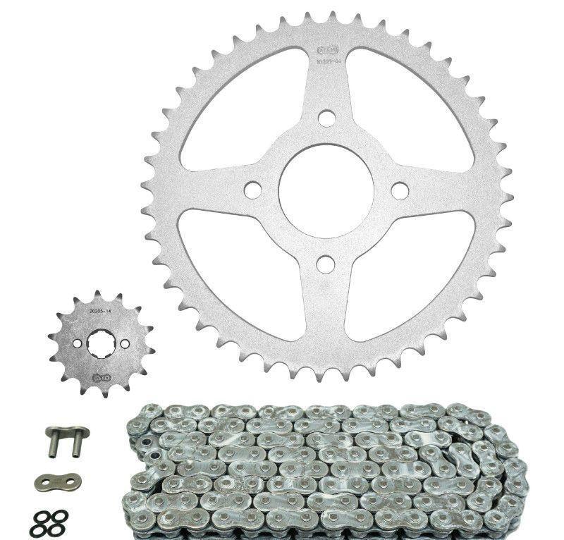 Kit chaîne Afam pour Honda Varadero 125 XL V élimination des bruits de chaîne