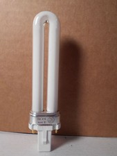 Lot of 4 7 watt compact fluorescent lamp 120V 2 pin socket Warm 4100K Color