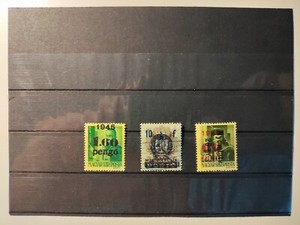 1945 Hungary Stamps(WWII),Overprinted,NH,OG