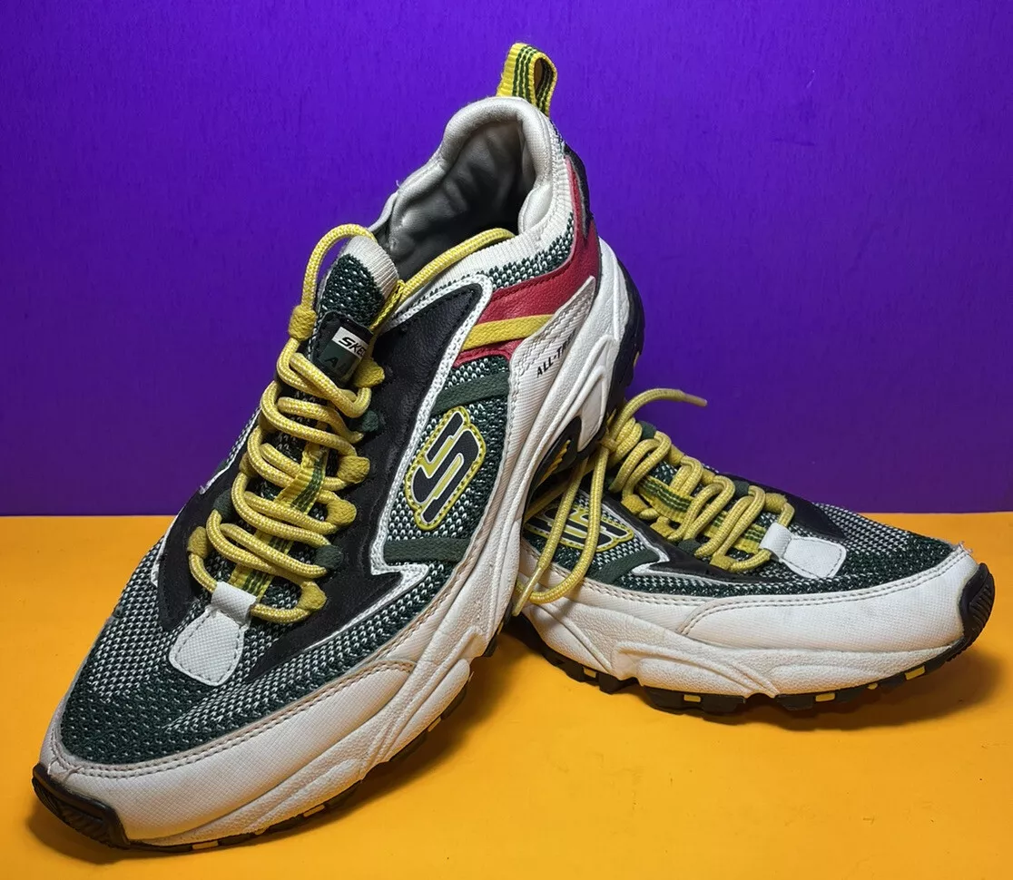 Skechers Stamina 2.0 Berendo Sz 8.5 All-Trek Running Red Yellow | eBay