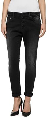 Replay Women's Pilar Boyfit/Boyfriend Fit Jeans Black Size 27W 32L Bnwt |  eBay