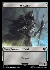 Wraith Food Token 0007 Double Sided Token Lord of the Rings MTG Near Mint