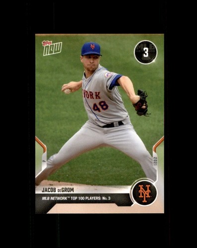 2021 Topps Now MN-3 Jacob deGrom