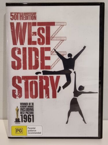 West Side Story, 50th Anniversary Edition (DVD All Regions) Natalie Wood - Picture 1 of 3