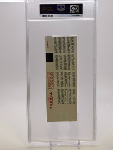2021 Trevor Lawrence Jaguars NFL Debut ticket Texans TD Milestone 9/12 PSA - Picture 5 of 9